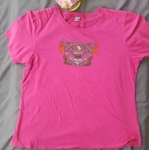 KAVIO! VTG 2008 Milwaukee Rally Biker Short Sleeve Shirt